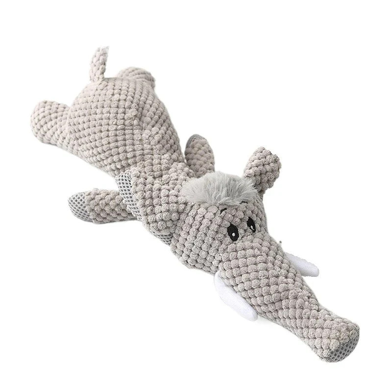 Squeaking Squeazy Soft Toy - Durably Made for Small-Medium Pups - view 8