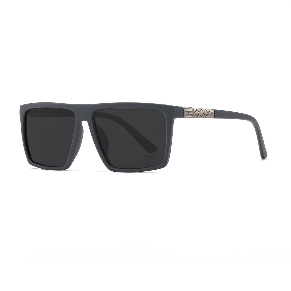 New Retro Large Square Sunglasses for Men, Polarized UV Protection, High-End Style, Men's Manufacturer wholesale - view 6