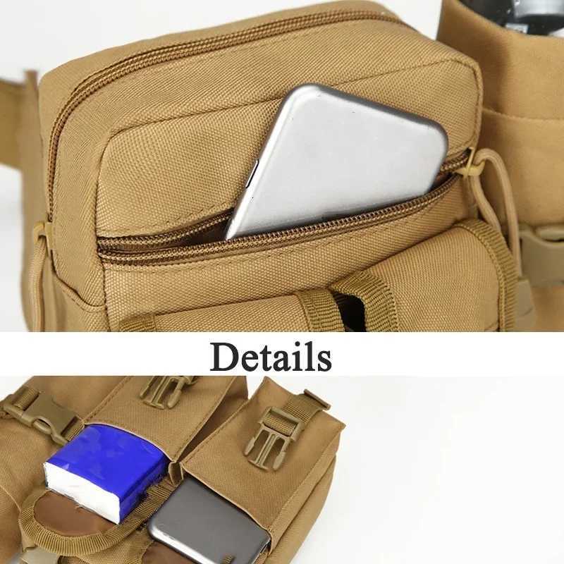 Fanny Mens Tactical Waterproof Casual Pouch Waist Bag Packs Outdoor Military Bag M260626 - view 7