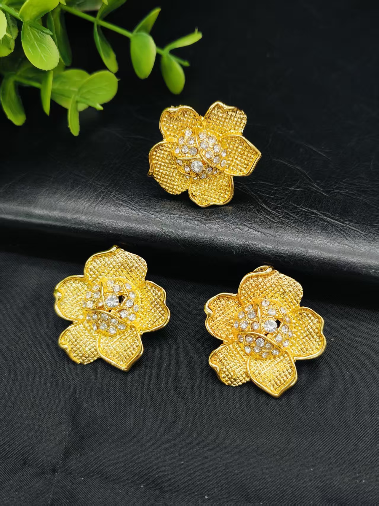 New Dubai African Necklace Earrings Jewelry Set For Women 24K Gold Plated Indian Nigeria Bridal Wedding Party Jewellery - view 5