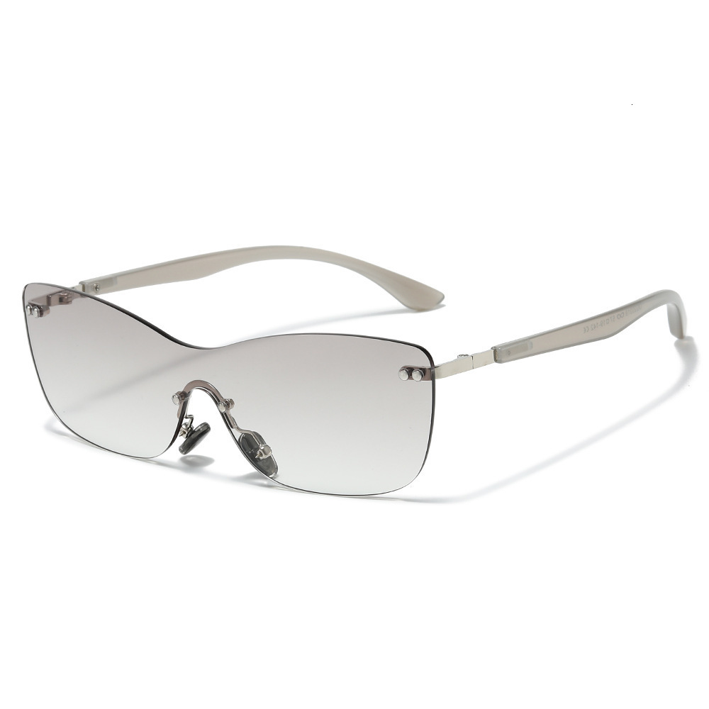 26 Styles Of Korean Frameless Cat-Eye Women With Square Or Round Faces, Slimming Stylish, Suitable For Hot Girls, European And American Fashion Street - view 1