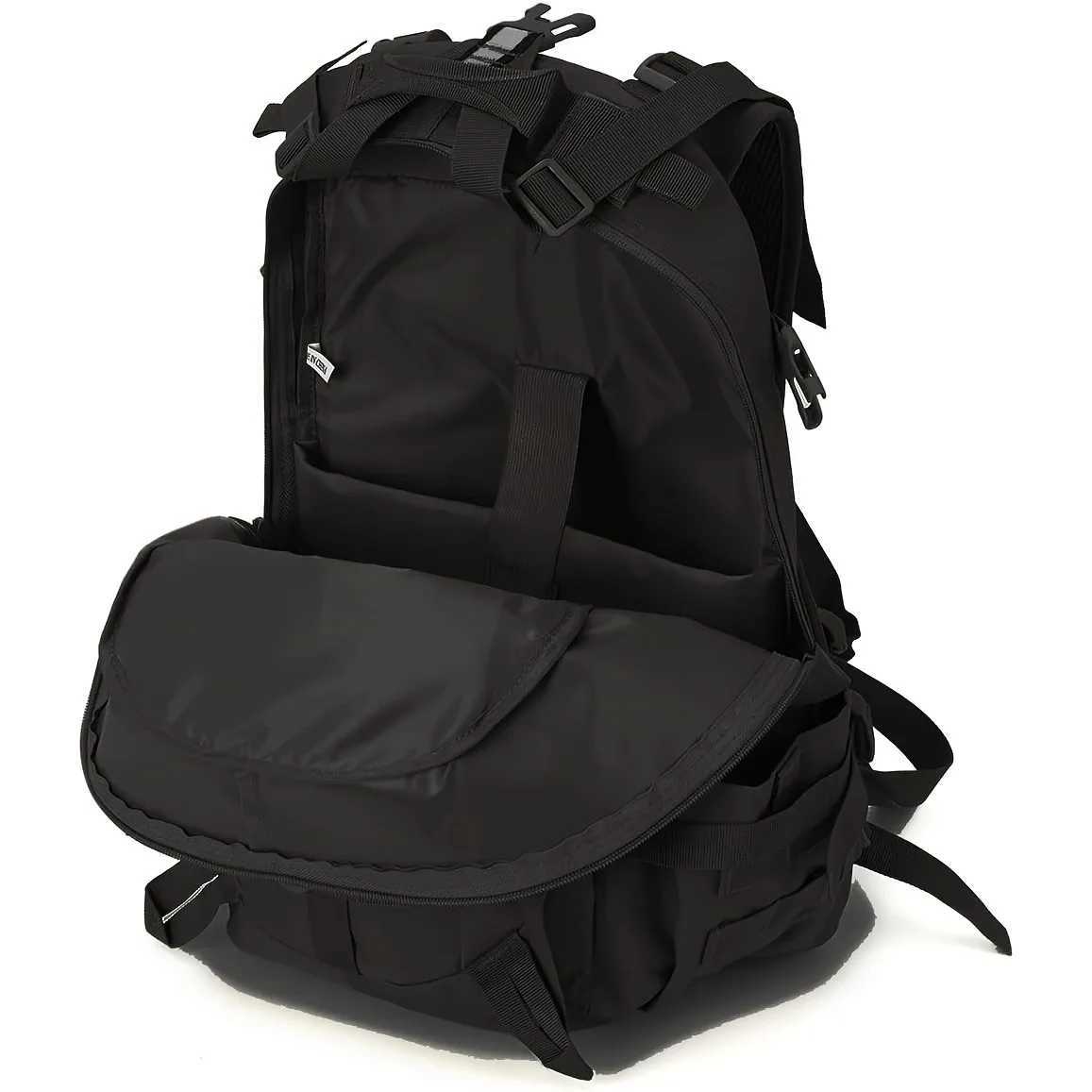 Reflective Hunting Tactical Backpack with Strips Modular Loading System Ideal for Hunting Gear Storage Camping Hiking Outdoor M260626 - view 6