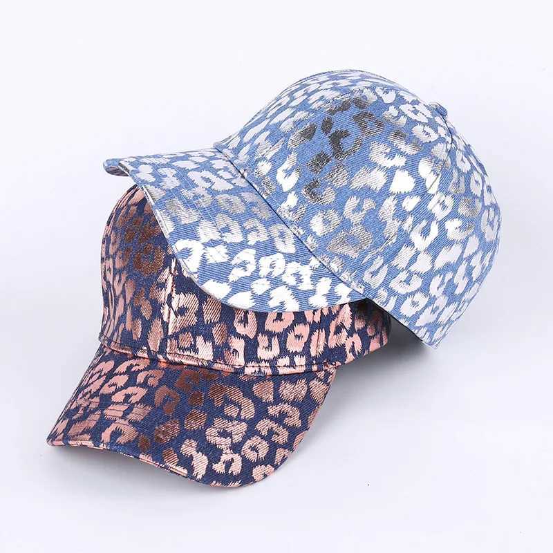 Print Plain Color Baseball Leopard Breathable Sunshade Warm Couple Hat For Forthe four seasons M260626 - view 6