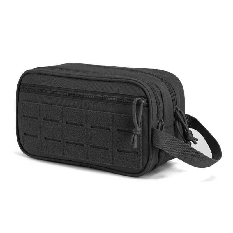 Hygiene Toiletry Bag For Men Bag Mens Shaving Kit Travel shower Bag Waist BackpackTool Molle Pouches Small Dopp Kit belt bag M260626