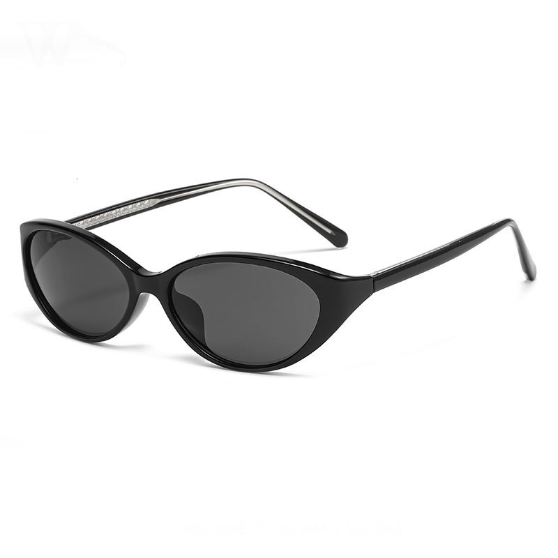 2026 Cat-Eye Small Frame Oval Glasses, Fashionable European And American Style Export For Women, High-End Pin-Style Sunglasses Small Frame Glasses Ret - view 5