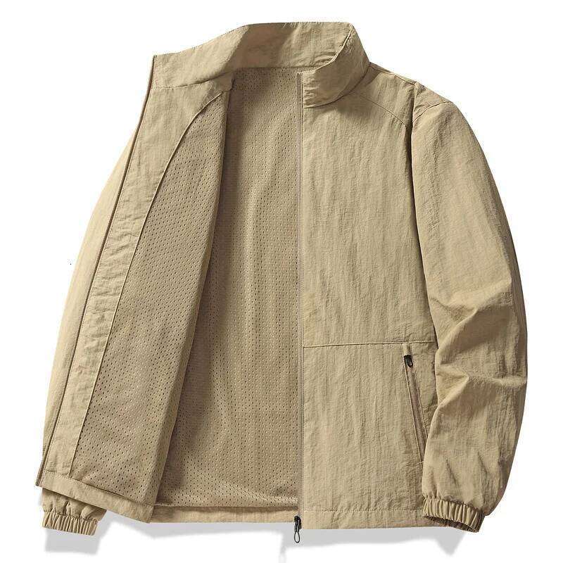 New Summer Men Breathable and Windproof Quick Drying Outdoor Thin Lightweight Casual Coats Male Loose Jackets 5X W260626 - view 4