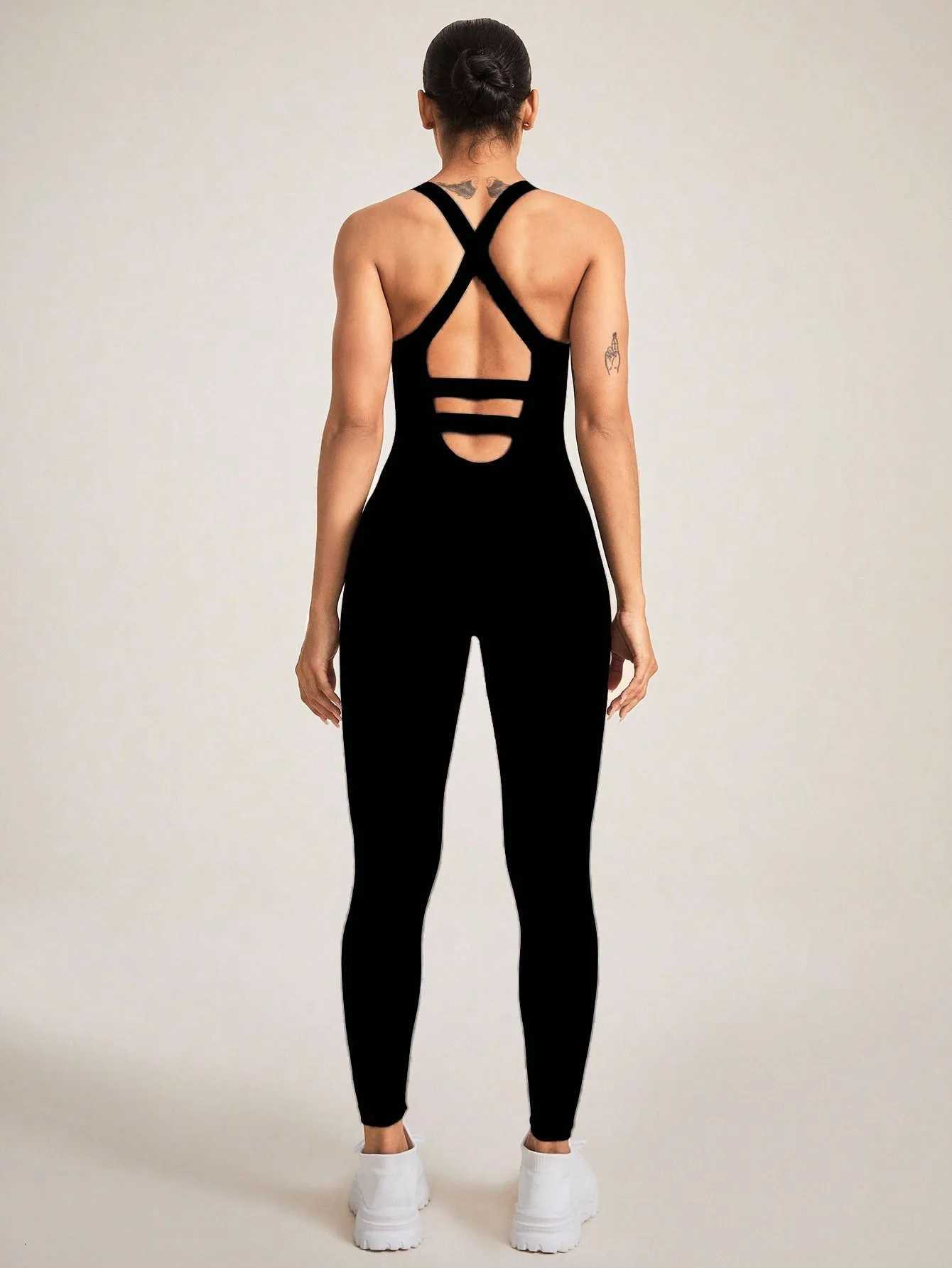 With Womens Seamless Shapewear Bodysuit Tummy Control CrissCross Straps Backless Body Shaper Womens Underwear Shapewear M260626 - view 4