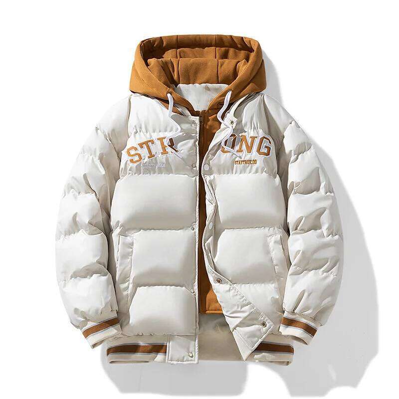 Japanese Casual Plus Fleece Thickened Cotton-padded Coat Quality Fabric Comfortable Skin Breathable Crisp Type Wear Resistance J260626