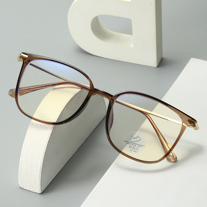 Ultra Light Slimming Women Eyeglass Frame, Pressure Resistant Anti Blue Light Online Popular Optical Glasses Frame Support Prescription Lenses Face Li - view 5