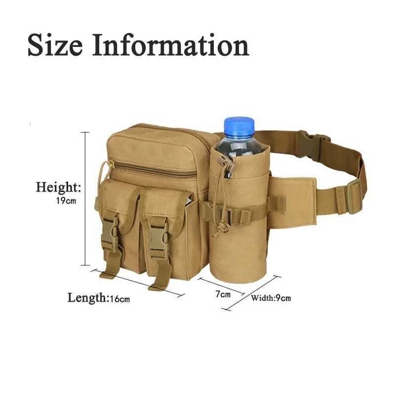 Fanny Mens Tactical Waterproof Casual Pouch Waist Bag Packs Outdoor Military Bag M260626 - view 3