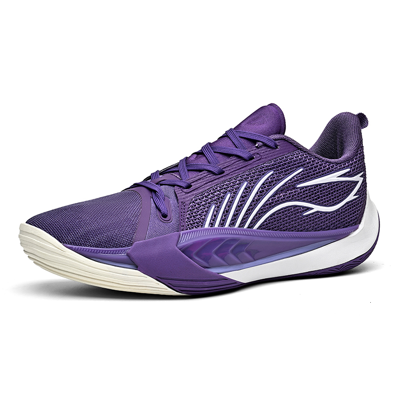 Men Breathable Woven Knit Running Shoes Rotary Auto Buckle Quick Lace Shock Absorb Thick Cushion Sneakers Anti Slip Road Marathon Training Athletic Tr - view 5