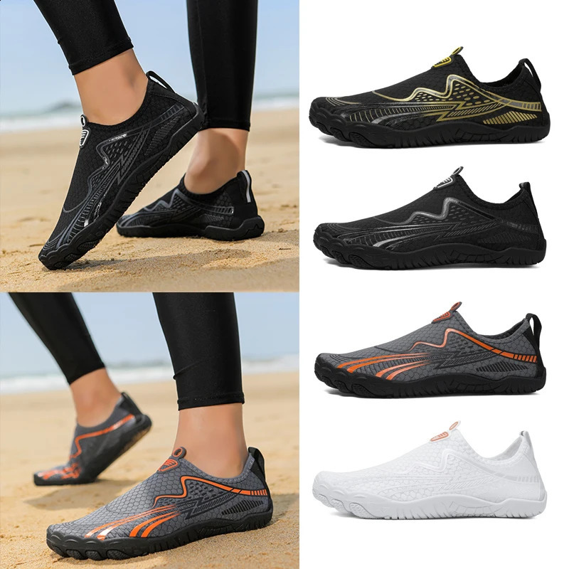 QuickDrying Beach Seaside Water Shoes Unisex Swimming Aqua Slippers Indoor Fitness Outdoor Activities Five Finger Sandal 3646 260626