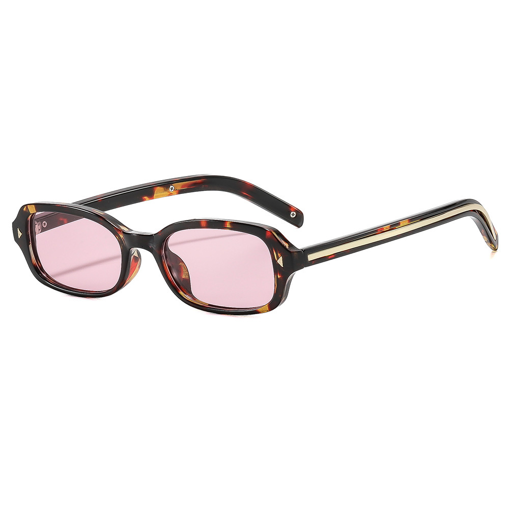 20 New European American Style Small Frame Sunglasses, Foreign Trade Design, Unique And Fashionable, Unisex Square Sunglasses - view 5