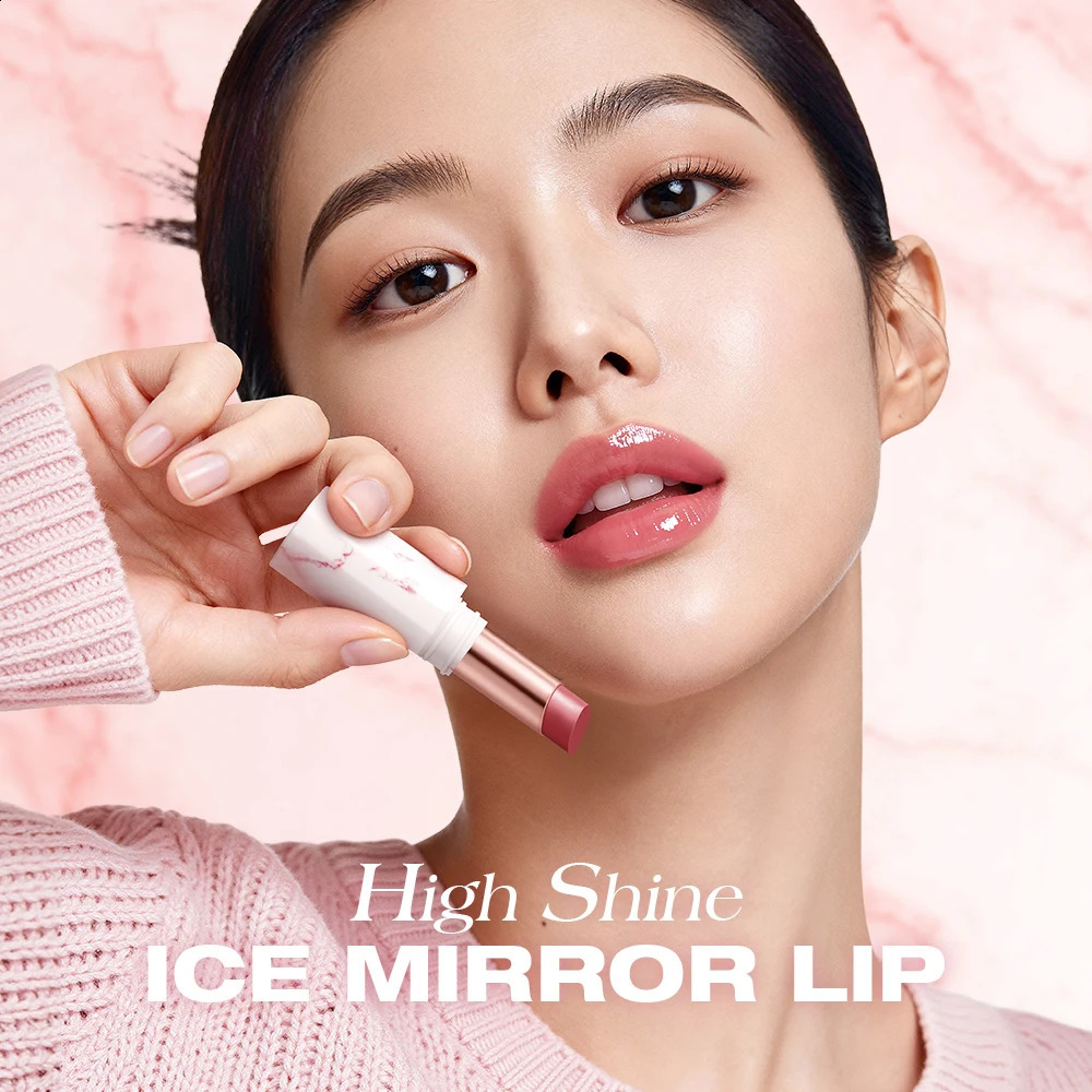 OTWOO Glossy Lipstick Lip Tint Mirror Ice-film 24h ize Nourish Smooth Non-Sticky 3D Glossy Lip Glaze Lipstick Makeup 260626 - view 3