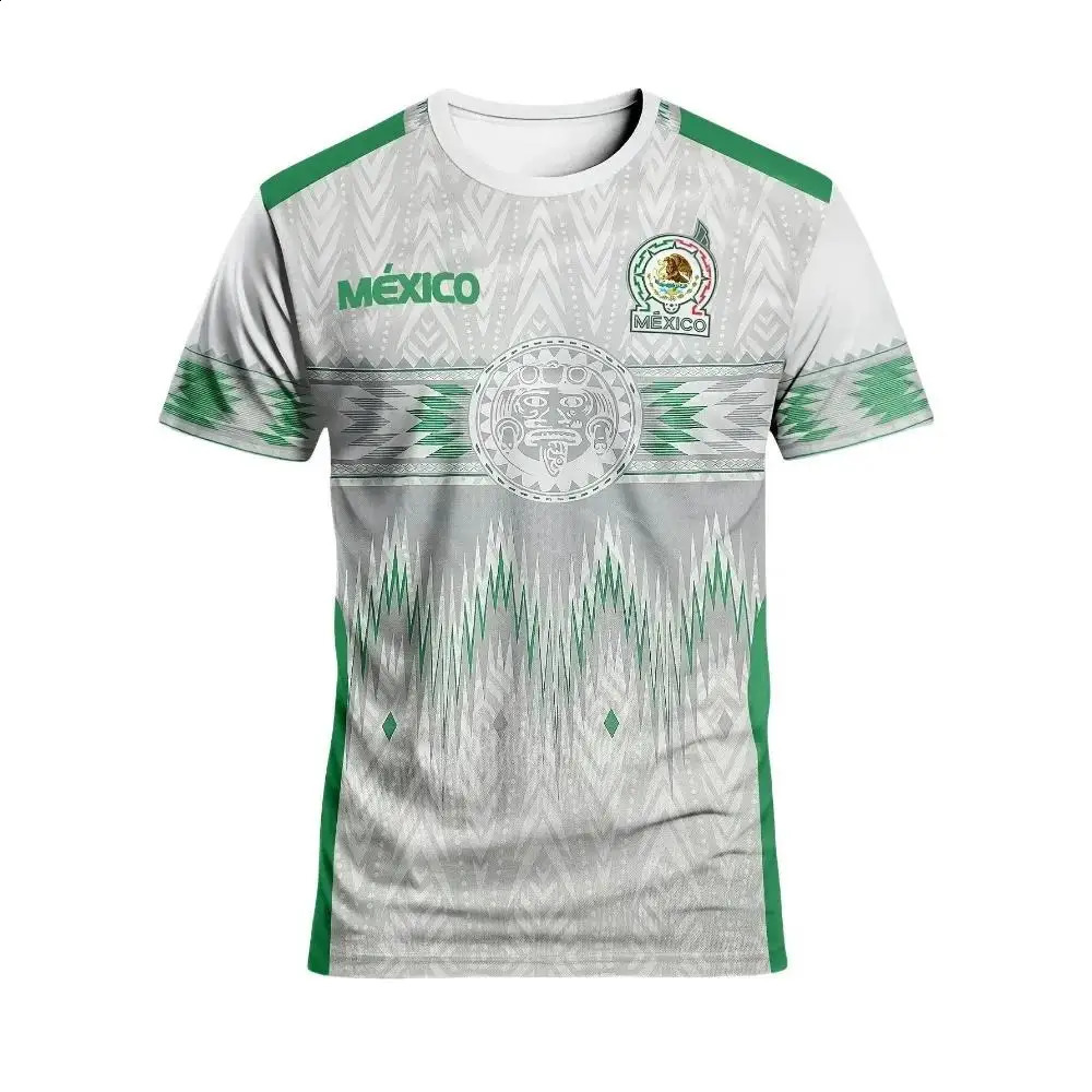 Mexico 3D Printed Football Tshirts 2026 Summer Mens Womens Same Quickdrying Tees Outdoor Sports Tops Training Clothes 260626 - view 4