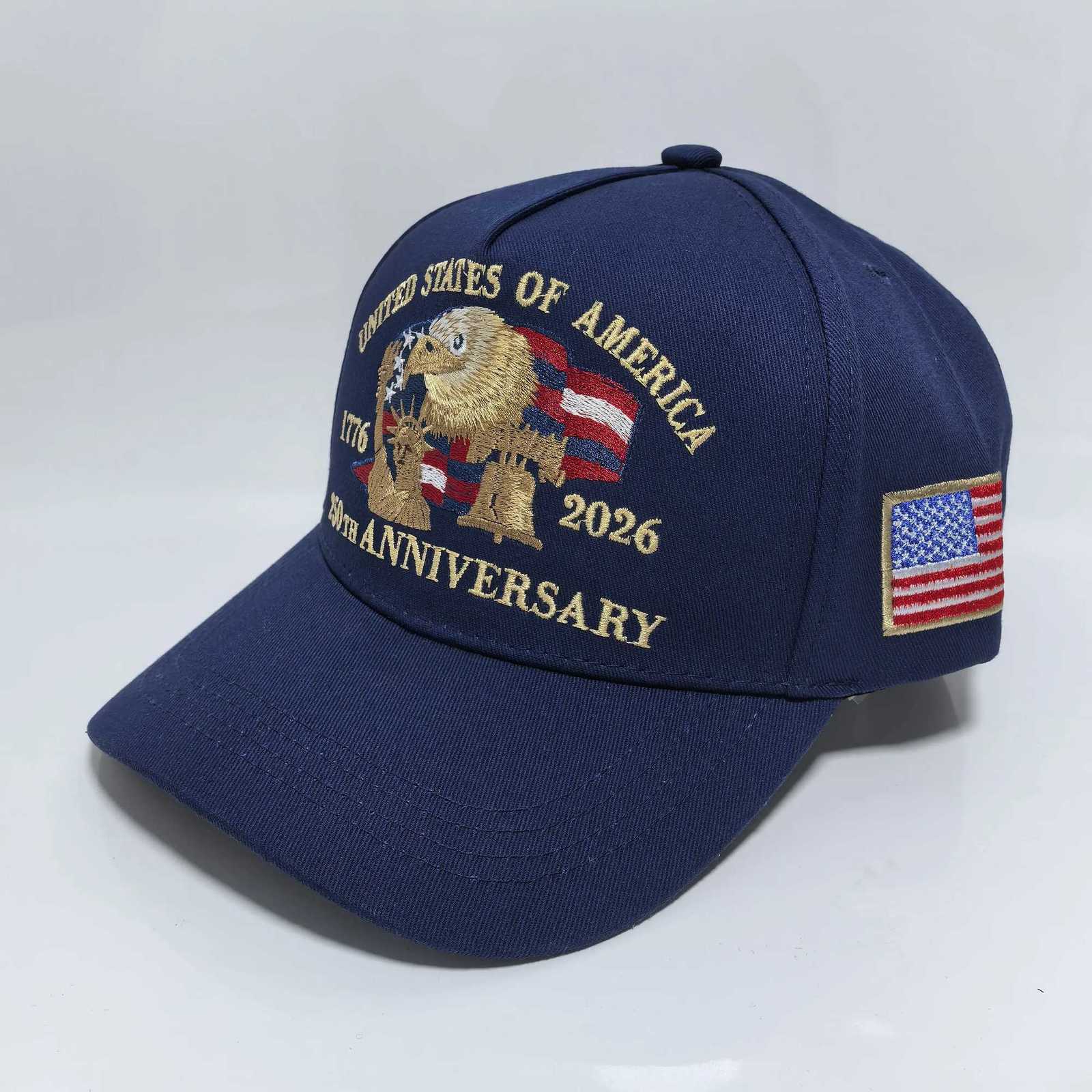 USA 250th Anniversary Baseball 1776-2026 Patriotic Eagle Embroidery Hat Unisex American Flag Adjustable Snapfor Ind M260626 - view 6