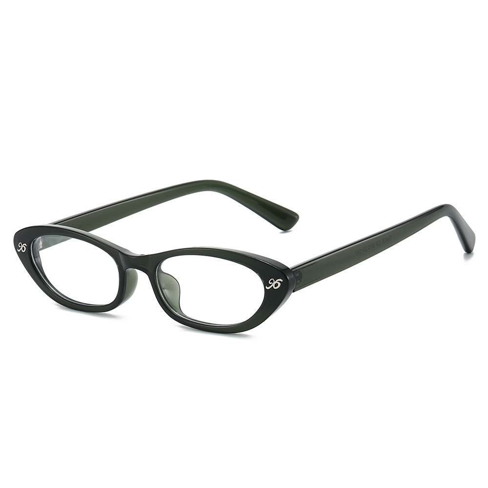 New Japanese-Style Small Square Glasses Women, Retro, Unique, Casual, Versatile, Suitable For Street Photography, Makes The Face Look Smaller Without - view 6