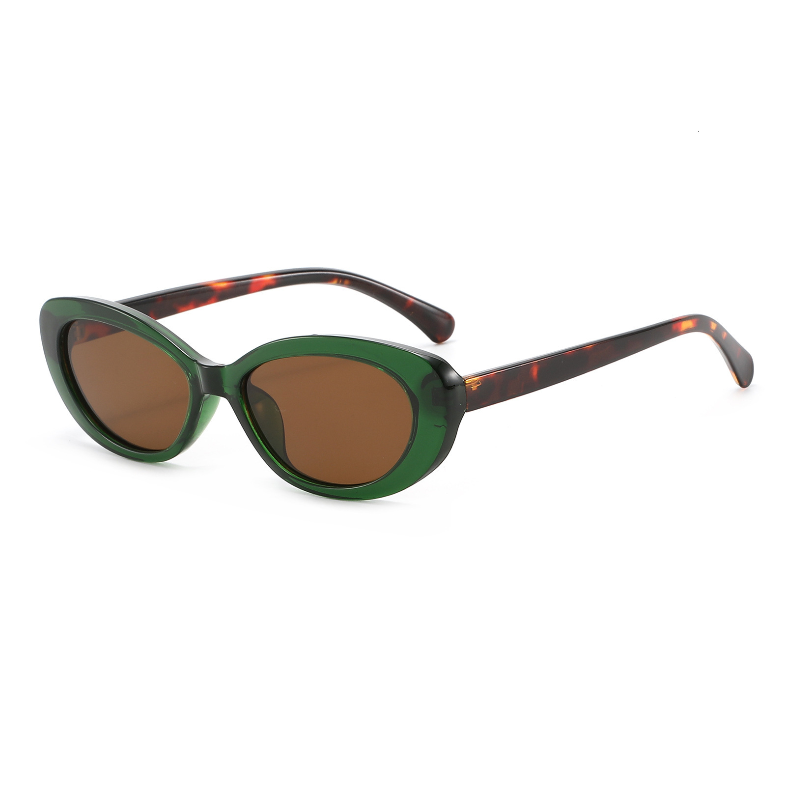 New Cat-Eye Small-Frame Oval Fashionable Women's Street Style Sunglasses, High-End Anti-Uv Glasses - view 5