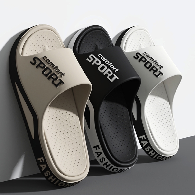 Fashion Mens Sandals Summer EVA Comfortable Anti-Slip Soft Soles House Slippers for Indoor Outdoor Wear Breathable Shower Slide 260625