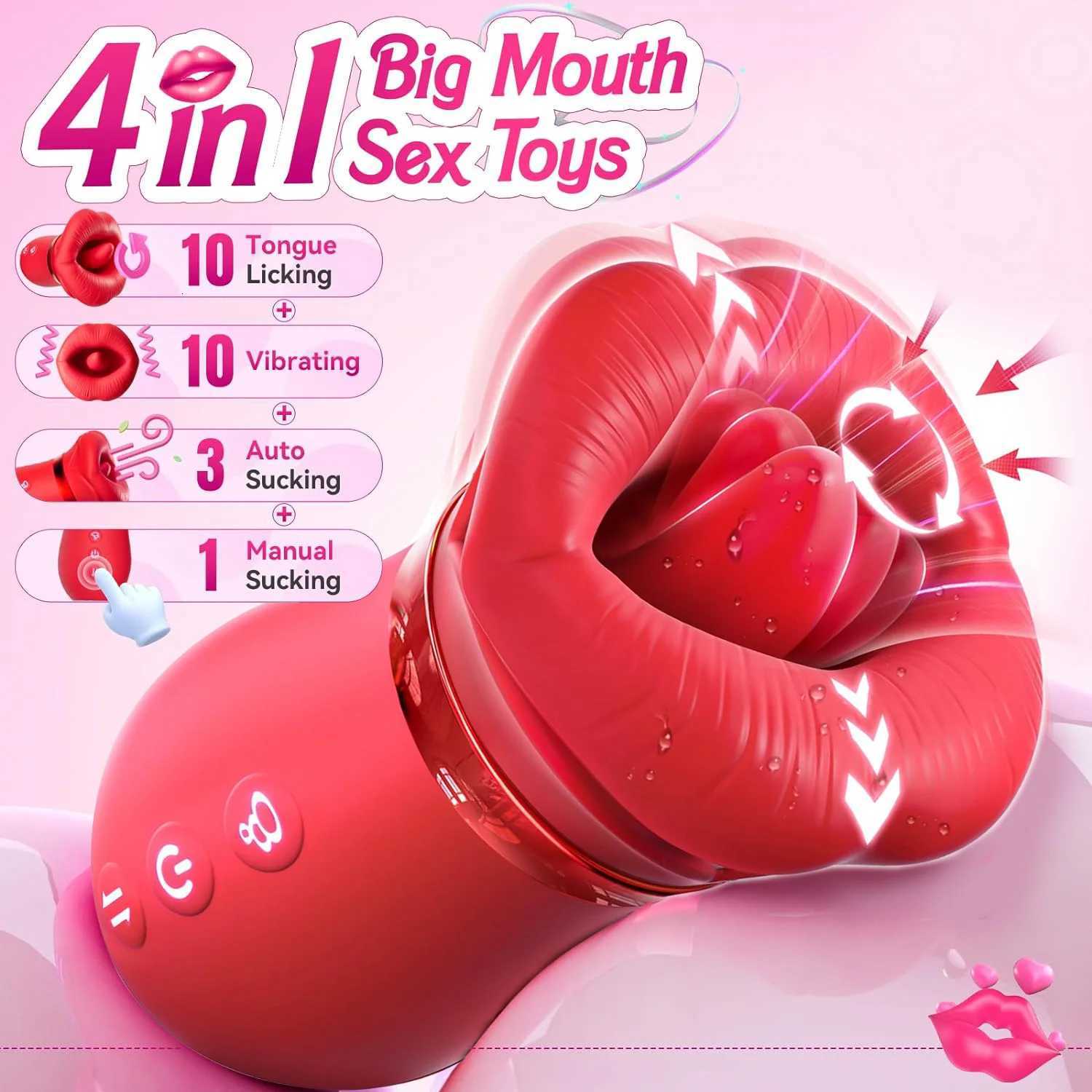 Rose Sucking Vibrator APP Mouthpiece Control Cunnilingus Sexo Anal Clit Nipple Stimulator Female Couples Sex Toys for Women M260626 - view 3