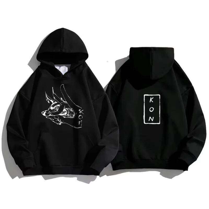 Hot Anime Chainsaw Man Hayakawa Aki Fox Devil Kon Graphic Printed Hooded Men Women 2D Hoodies Casual Sweatshirt Harajuku Streetw W260626