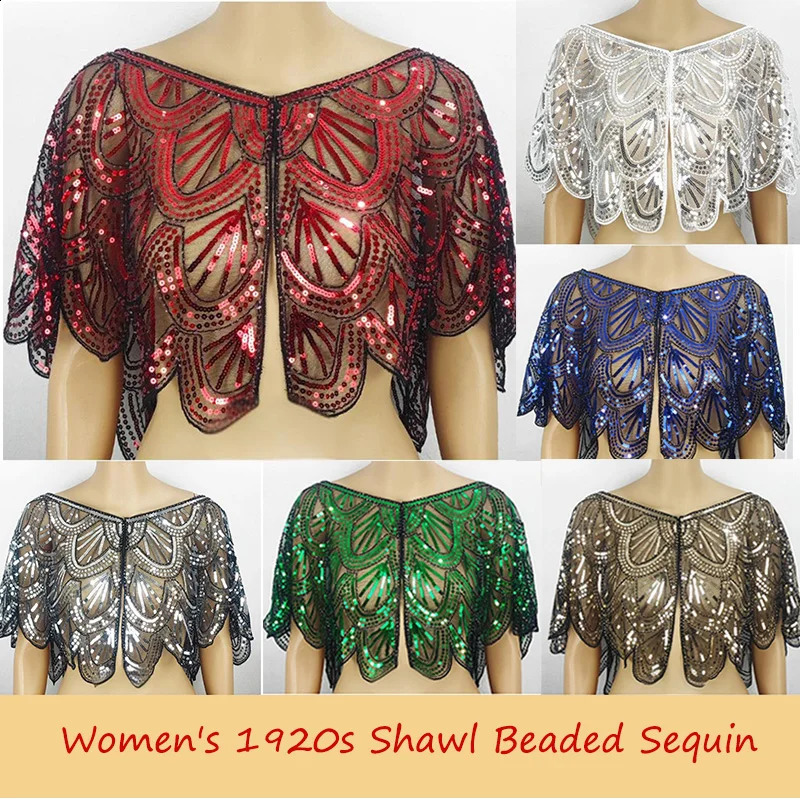 Sequins Lace Shawls s Style Shawls Sunscreen Hollows Out Cloak Tippet For Ladies Shawls Stylish Layering Womens 260625 - view 1
