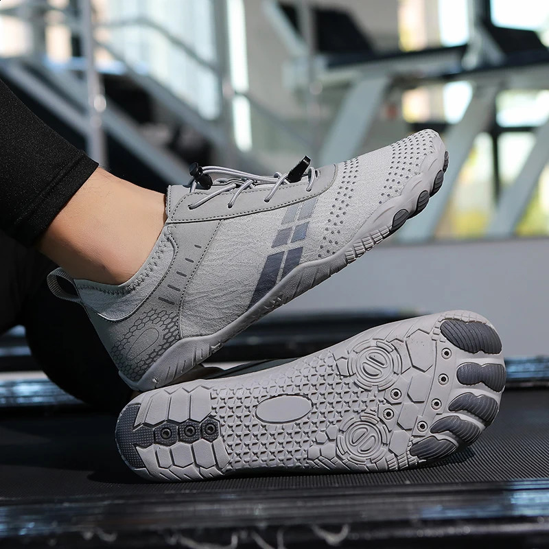 Mens Wide Toe Zero Drop Barefoot Shoes Breathable Minimalist Water for Outdoor Sports Climbing Running Wrestling 260626 - view 6