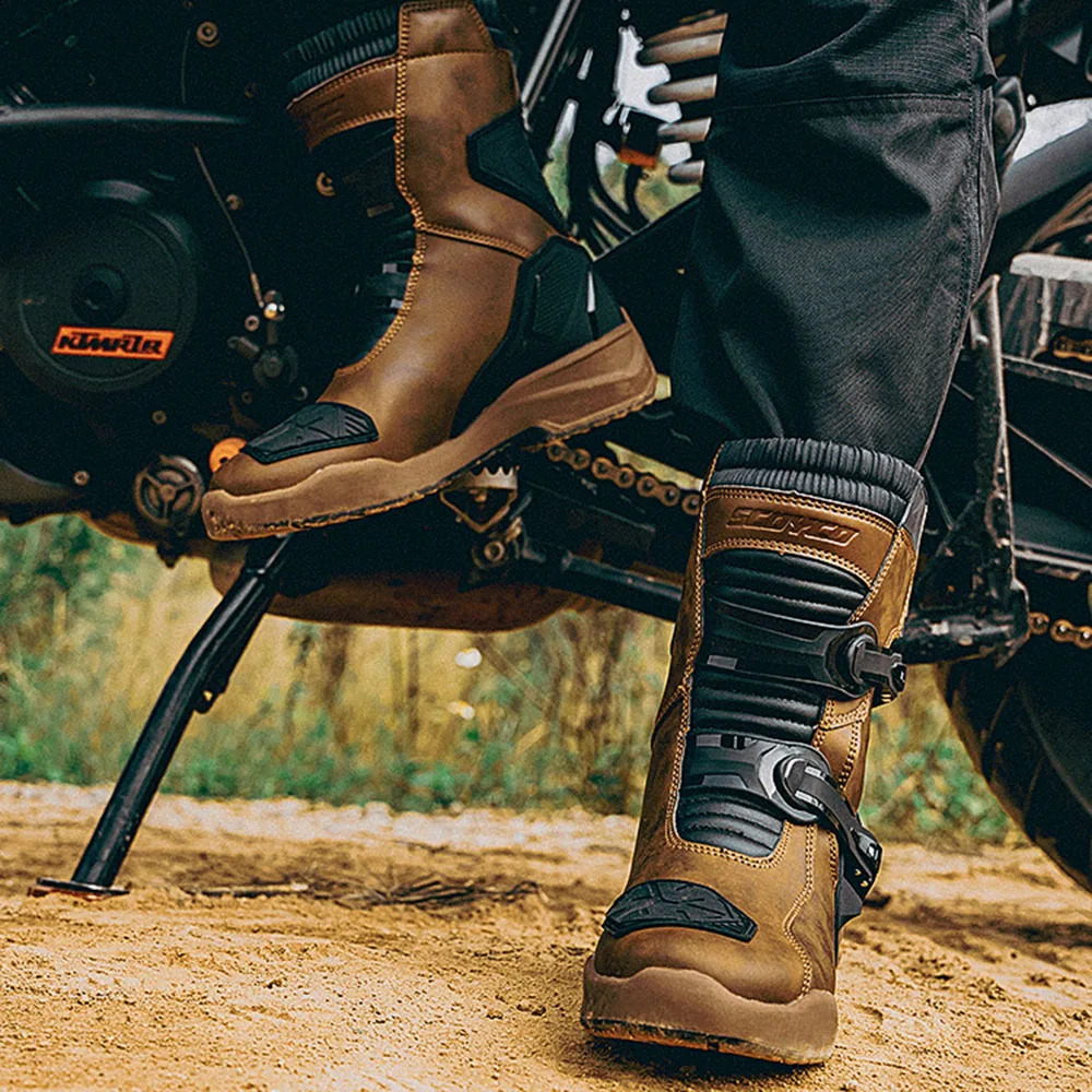 Motocross Boots Waterproof Botas De Moto Antifall Hombre Motorcycle Shoes Riding 260626 - view 5