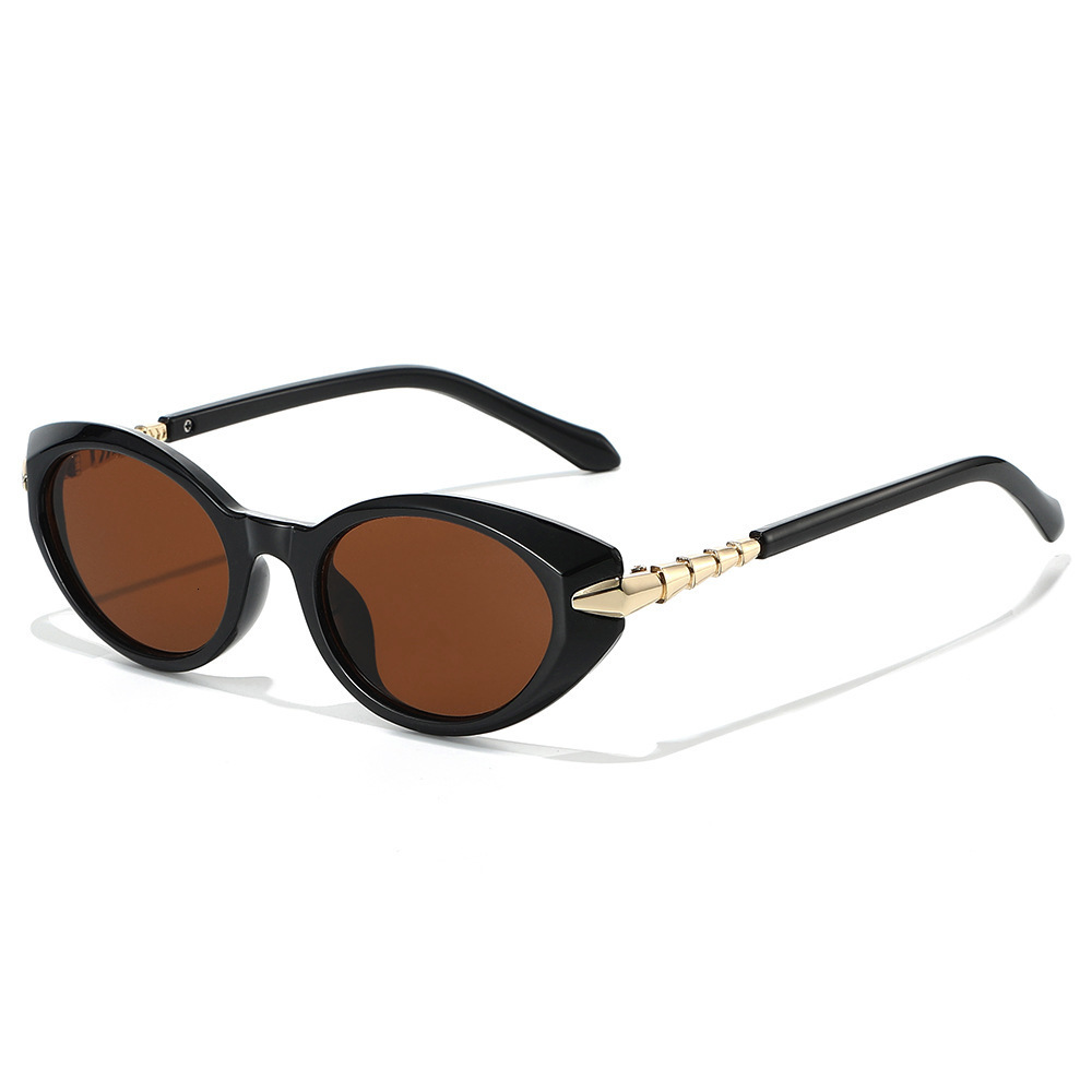 2026 Cat Eye New Style Frame Fashion Korean Version Trendy High-End Sunglasses - view 4