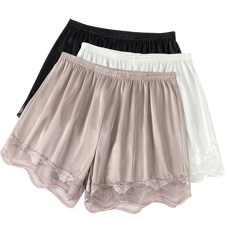 Womens Safety Pants Antigloss Ice Silk Thin Lace Loose Jk Leggings Insurance Shorts Can Be Wearable Sexy Y2k Mujer 260626 - view 6