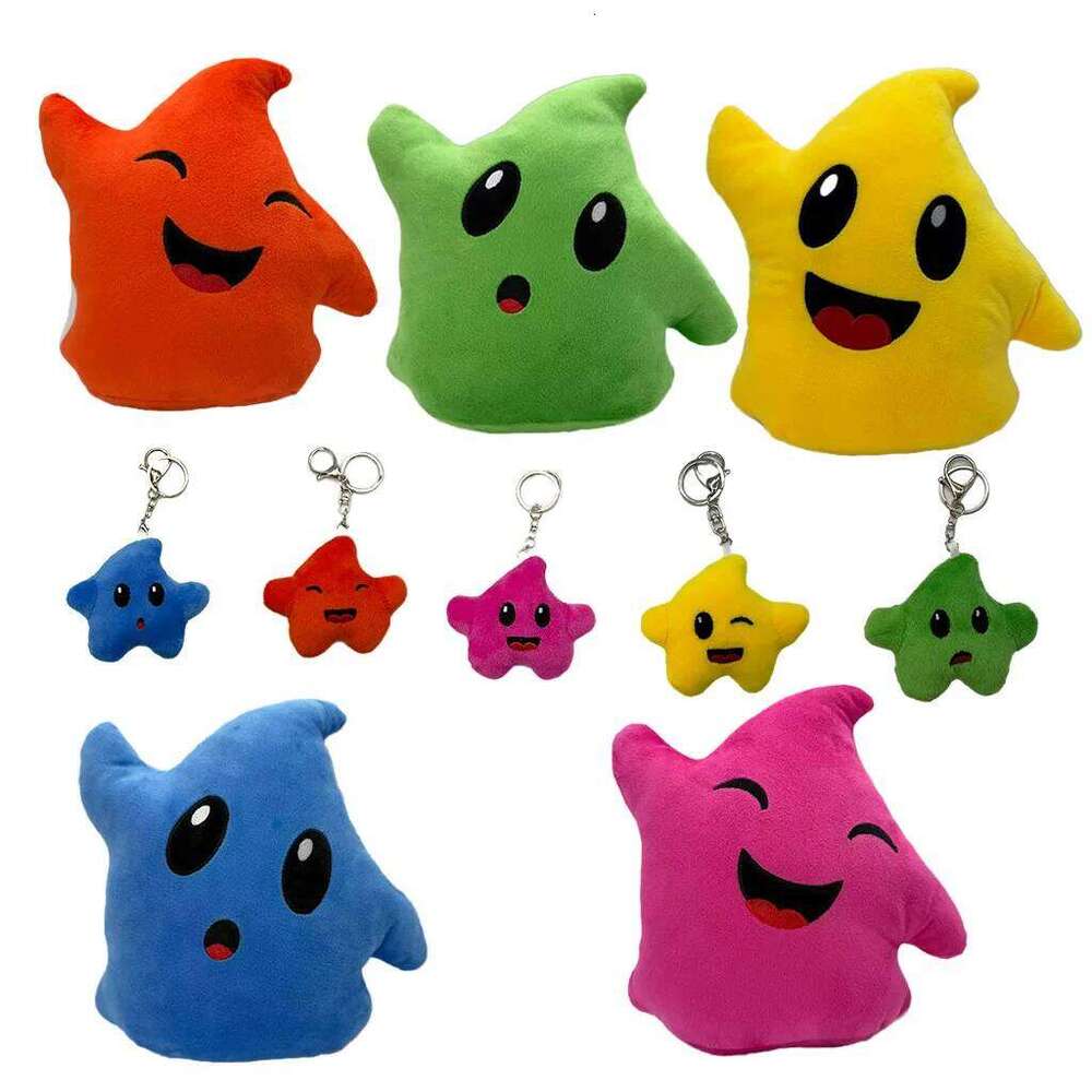 TreasuringU 2026 New Colorful Stars Plush Keychains Cute Luma Star Backpack Pendant Gifts 26Y0626 - view 3