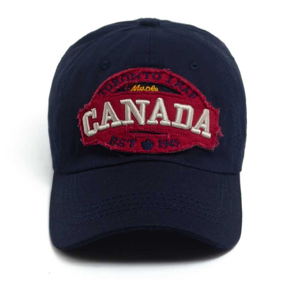 1945 Embroidery Patchwork Baseball Canada Casual Spring Summer SnapFor Outdoor Sun Visor Caps Vintage Women Men Dad Hat M260626 - view 5