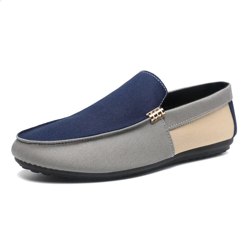 Fashion spring summer mens casual single shoes breathable one foot lazy driving large 260626 - view 7