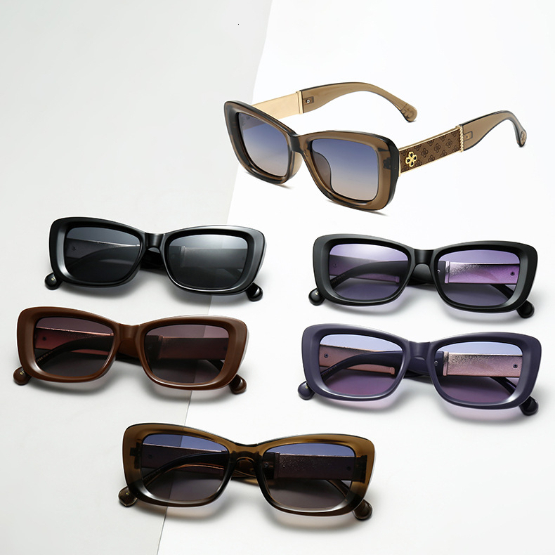 2026 Designer's New Niche Cat's Eye Frame Light Luxury Style High Quality Polarized Female Sunglasses Tiktok Little Red Book Net Red Sun Sha - view 7