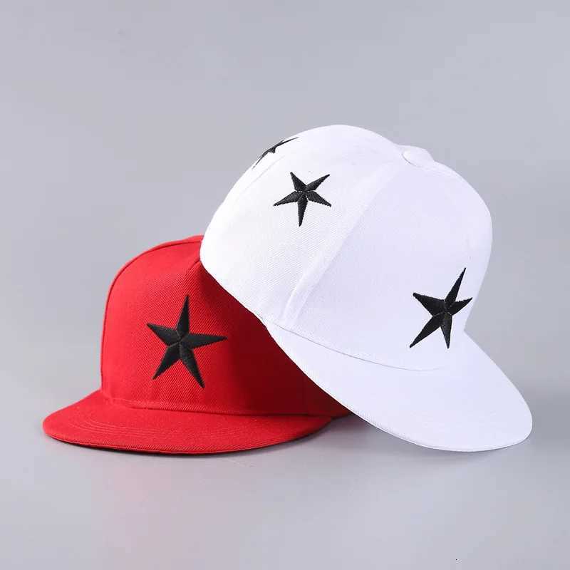 Five-pointed Star Embroidery Tide Mens All-match Flat Brim Baseball Ladies Summer Hip-hop Hat Outdoor Shade Adjustable M260626 - view 7