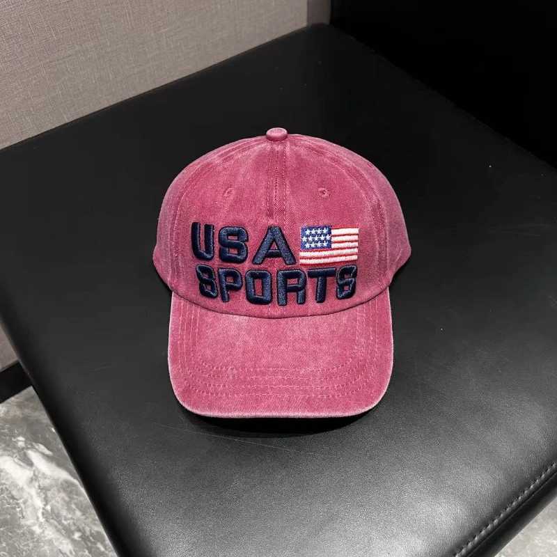 Washed Baseball New Retro Distressed Design Street Trendy Hat Unisex Outdoor Sunscreen Casual Fashion Peaked SnapM260626 - view 4