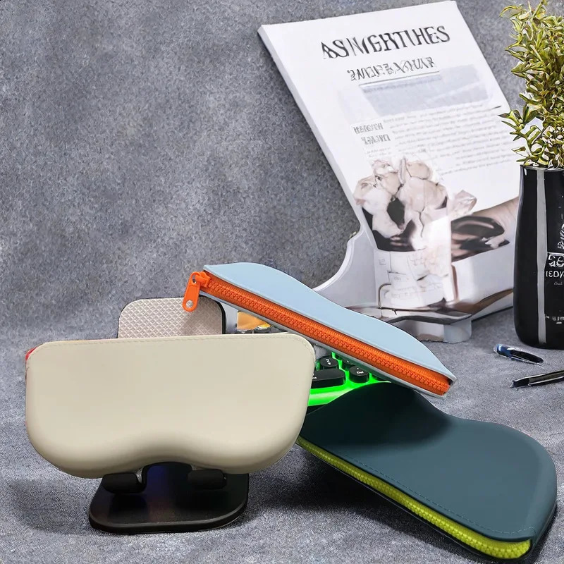 Silicone Zipper Glasses Bag Sunglasses Storage Protective Cover Hanging Bag Coin Purses For Women Girls Waterproof Glasses Box 260625 - view 6