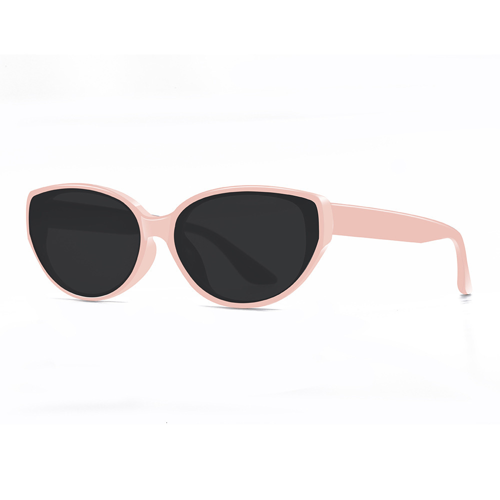 Fashionable Cat-Eye for Women, New Model, High-End, Face-Slimming, UV Protection, Square White Frame, Polarized Sunglasses wholesale - view 4