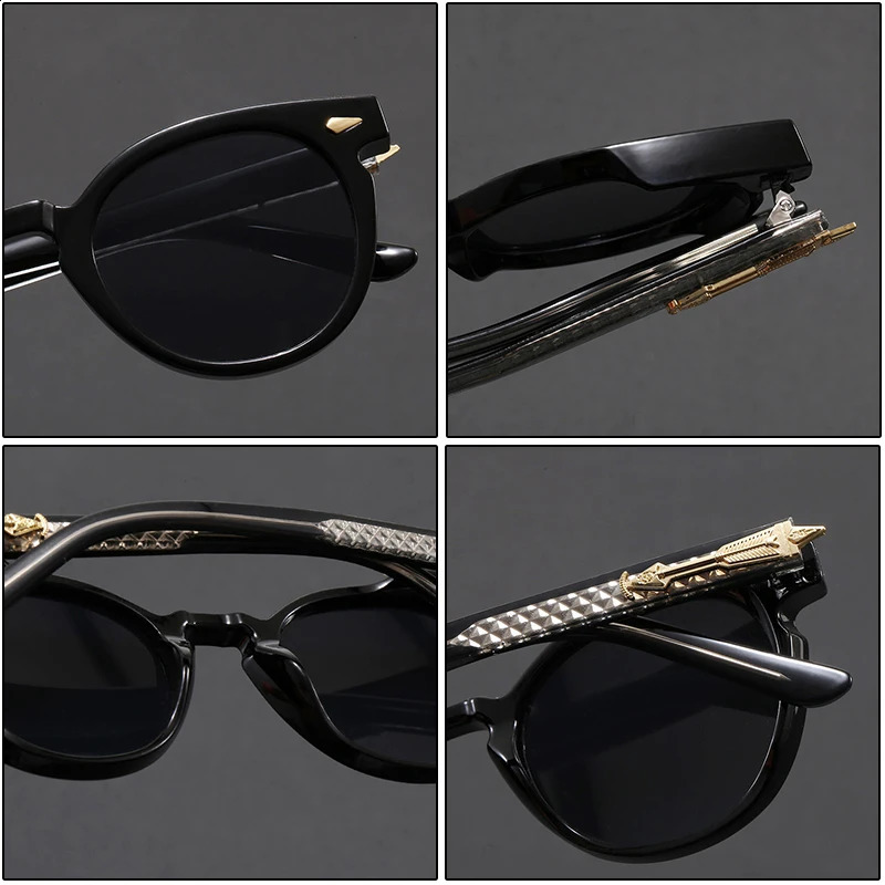 2026 Fashion y ner Sunglasses Men Women Vintage Trendy Steampunk Shades Elegant Punk Travel Party Glasses 260626 - view 5