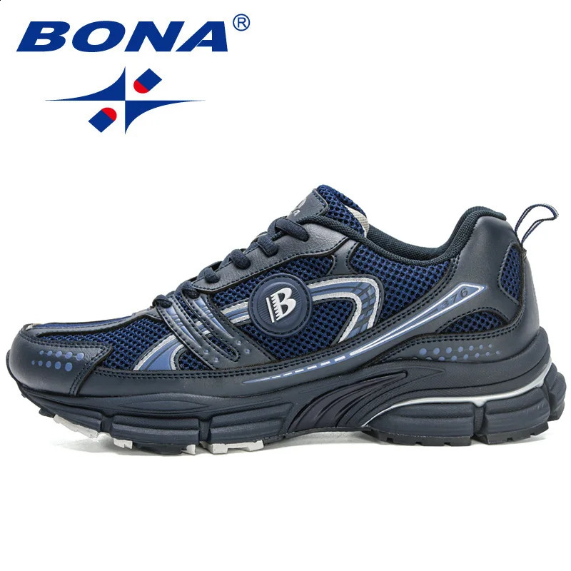 BONA s Trendy Running Shoes for Men Breathable Walking Sports Shoe Man Jogging Sneaker Soft Footwear Mansculino 260626 - view 6