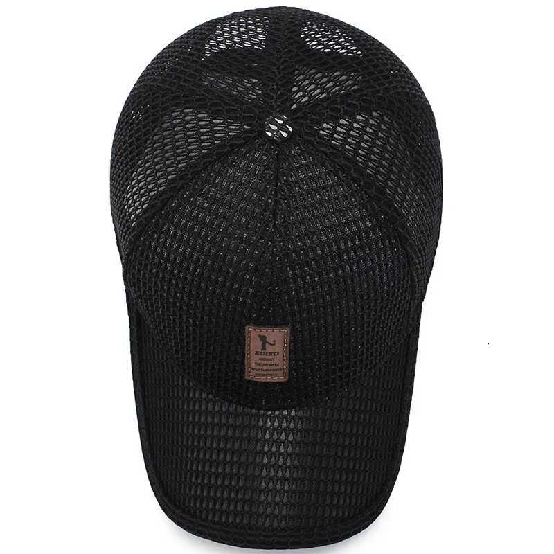 Mesh Baseball - Stylish Breathable Lightweight Summer Essential for Men - Perfect for Dad Fishing Outdoor Activities M260626 - view 6