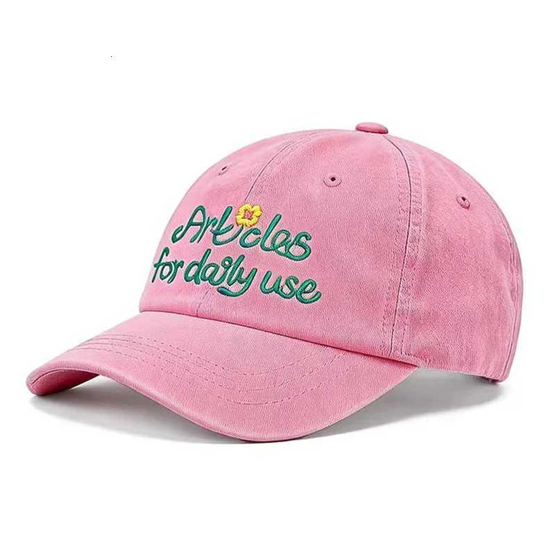 letter embroidered baseball Korean-style for women summer makes the face look smaller versatile M260626 - view 4