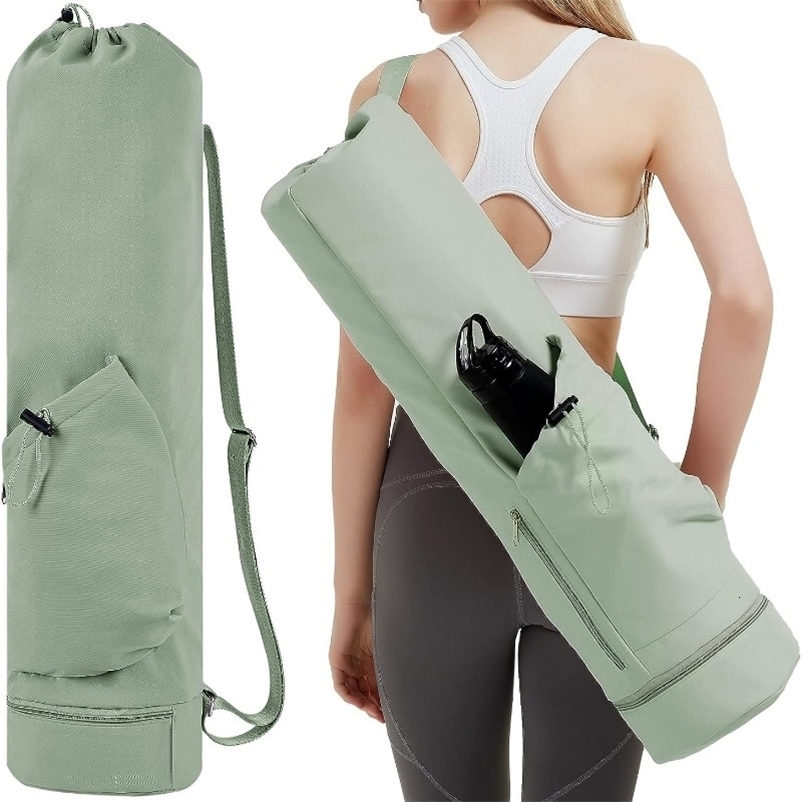 Fitness Sports Yoga Mat Bag Multifunction Pocket Yoga Knapsack Large Capacity Storage Yoga Mat Holder 260622CJ
