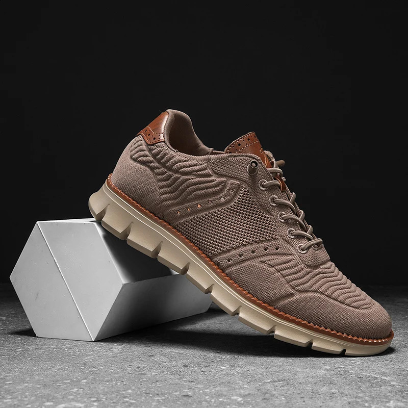 Plus Big Size 54 53 52 51 50 Mens Mesh Brogue Shoes Wingtip Oxfords Casual Stylish Sneakers Loafers Brogues Summer 260626 - view 6