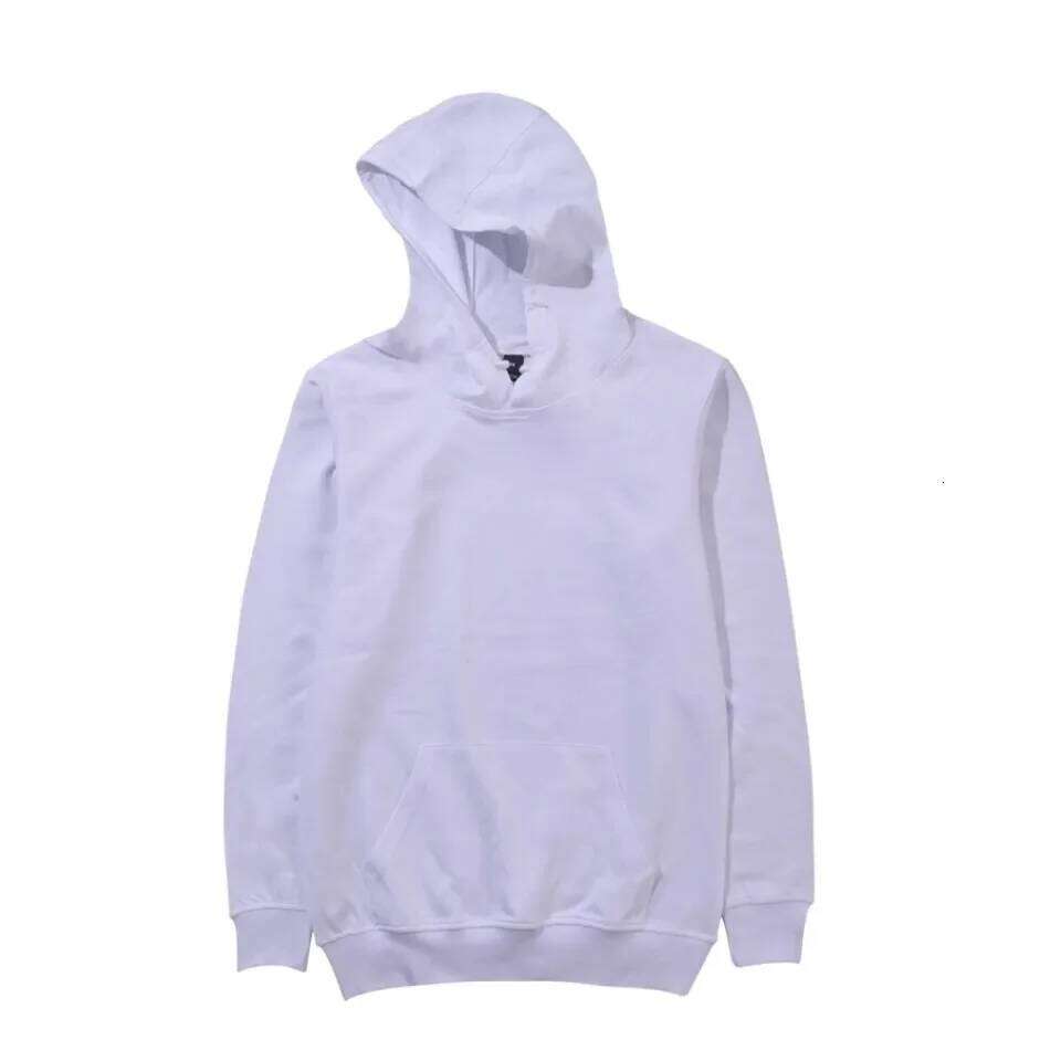 New Hot Sale Of The Season Men's Blank Hoodie DIY Workwear Sweatshirt Unisex Solid Color Hooded Jacket 100% Pure Cotton Casua... W260626 - view 4