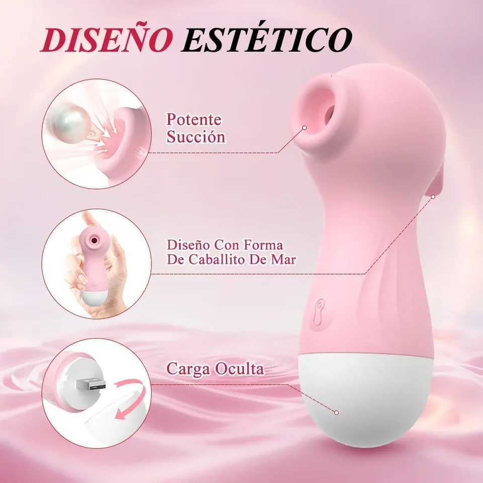 Clitoris Powerful Sucking Vibrator Female Stimulator Blowjob Sucker Nipple Massager Oral Suction Masturbator Sex Toys for Women M260626 - view 5