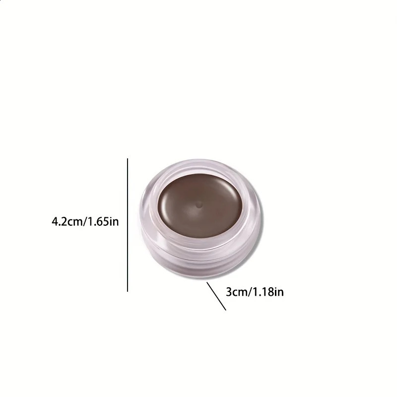 Portable Gel Eyeliner Black and Brown Water Proof Smudge Proof Eyeliner Cream Quick Drying Last for All Day Long Brow Eyeliner 260626 - view 7