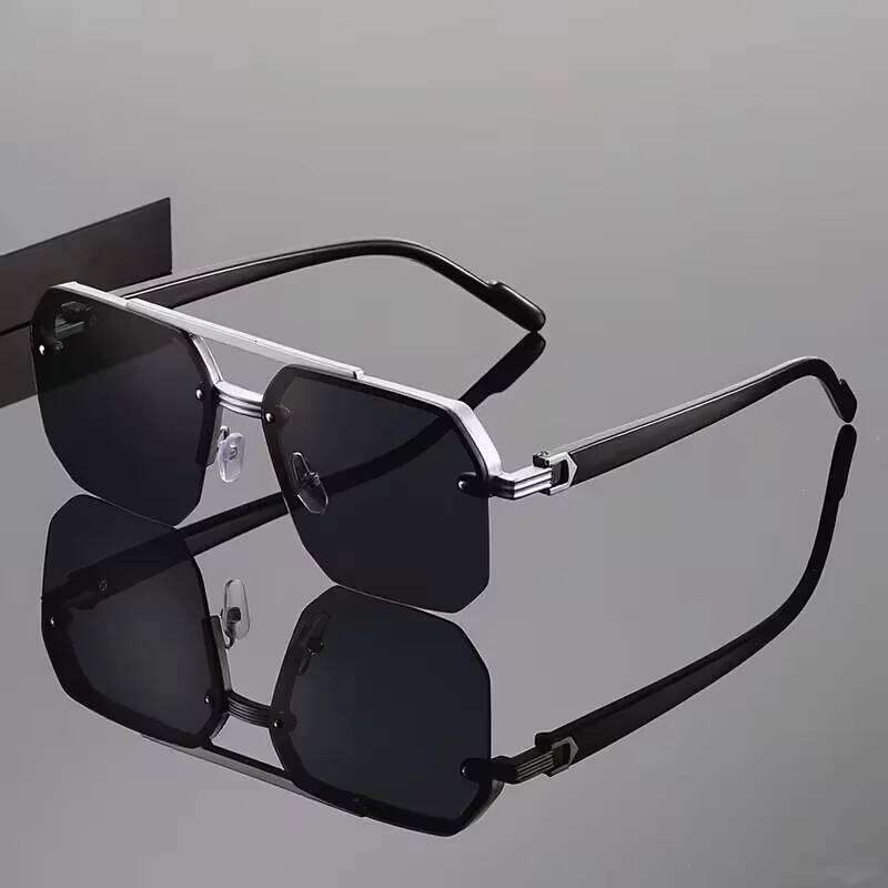 1pc Unisex Pilot Frame Multicolor Classic Personality Fashion Sunglasses For Daily Vacation Beach Party MusicFestival Decoration 26Y0626 - view 4