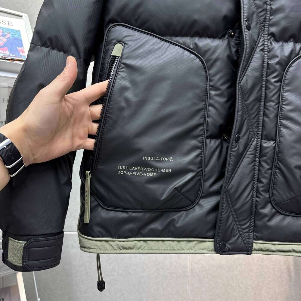 Men's Sport Hooded Fall Winter Thick Warm Outdoor Windproof Sportwear Coats Male Workwear White Duck Down Jacket W260626 - view 6