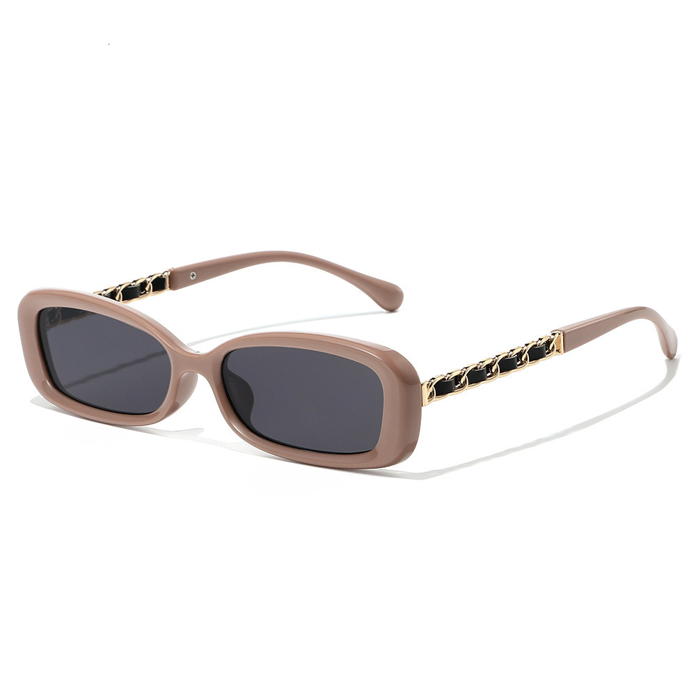 2026 New Square Frame Fashion European And American Style With Unique Hinges, Popular On Instagram, Versatile Women's Sunglasses Wholesale - view 4